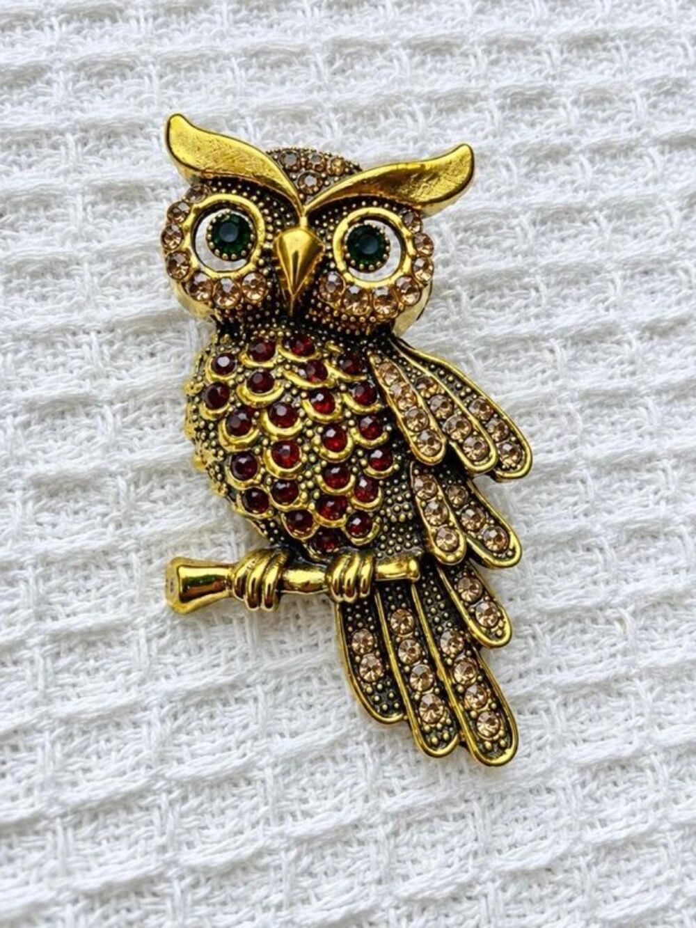 Owl Brooche